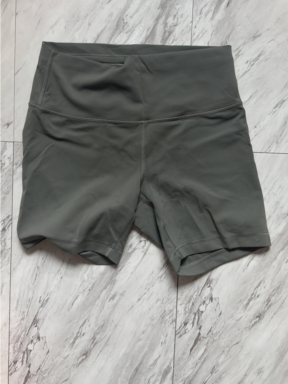 Lululemon Wunder Train Shorts- Grey Sage